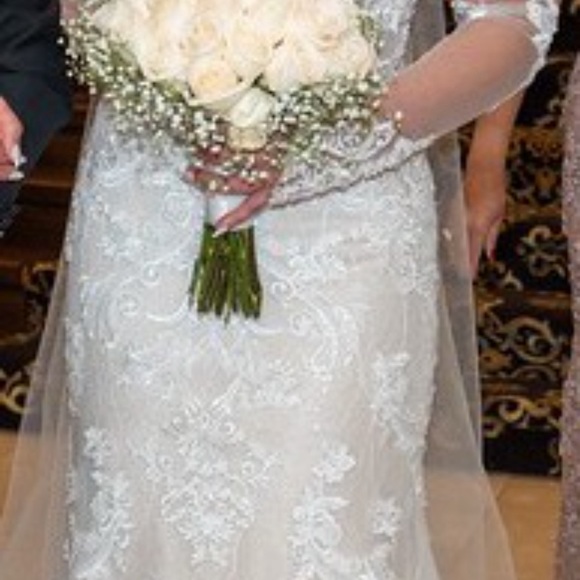 Eve of Milady 4387 wedding / bridal gown Dress size 10- Make me an Offer! - Picture 4 of 6